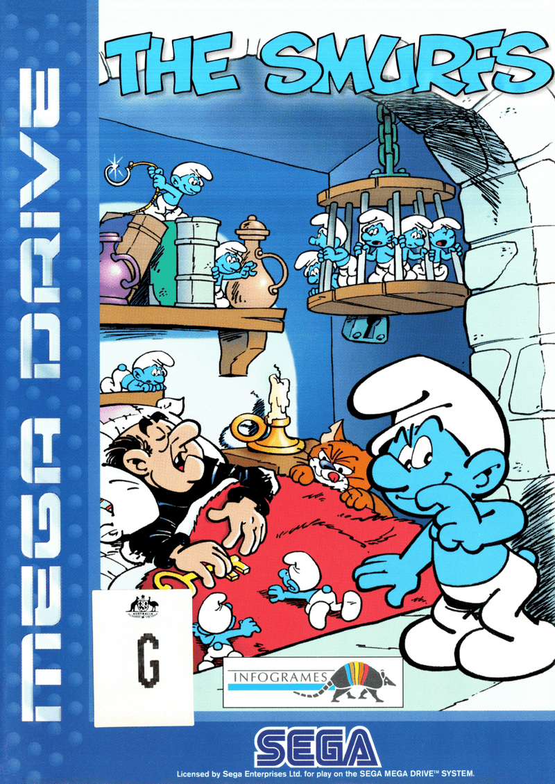 The Smurfs - Mega Drive - Super Retro