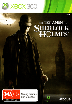 The Testament of Sherlock Holmes - Xbox 360 - Super Retro
