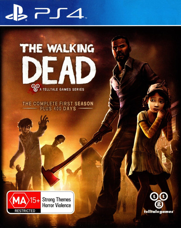 The Walking Dead: The Complete First Season + 400 Days - PS4 - Super Retro