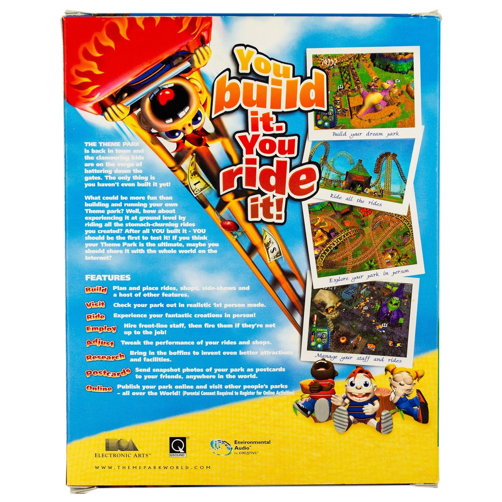 Theme Park World (import japonais) - PSX - Jeu Occasion Pas Cher