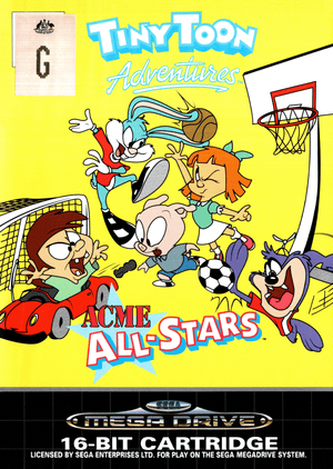 Tiny Toon Adventures: ACME All - Stars - Mega Drive - Super Retro