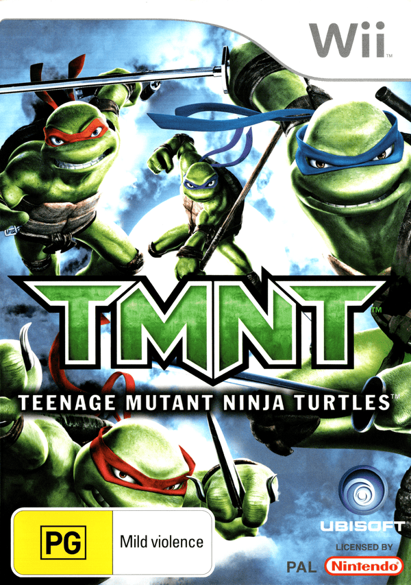 TMNT Teenage Mutant Ninja Turtles - Wii - Super Retro