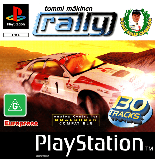 Tommi Makinen Rally - PS1 - Super Retro