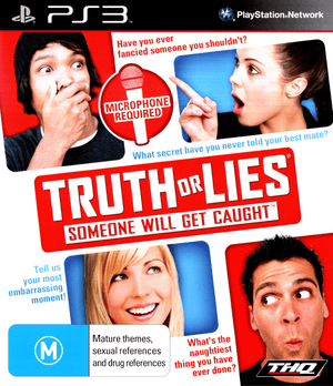 Truth or Lies - PS3 - Super Retro