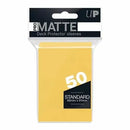 Ultra Pro Pro - Matte Standard Deck Protector Sleeves 50 pack (Yellow) - Super Retro