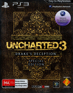 Uncharted 3: Drakes Deception Special Edition - PS3 - Super Retro