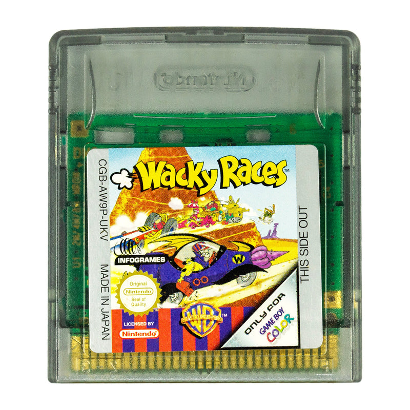 Wacky Races - Game Boy Color - Super Retro - Game Boy Color