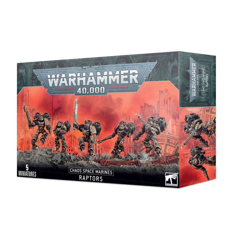 Warhammer 40,000: Chaos Space Marines Raptors - Super Retro - Warhammer