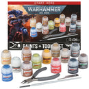 Warhammer 40,000: Paints + Tools Set - Super Retro