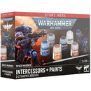 Warhammer 40,000: Space Marines Intercessors + Paints - Super Retro