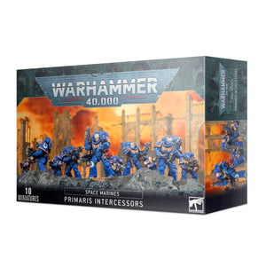 Warhammer 40,000: Space Marines Primaris Intercessors - Super Retro