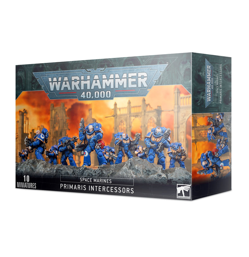 Warhammer 40,000: Space Marines Primaris Intercessors - Super Retro