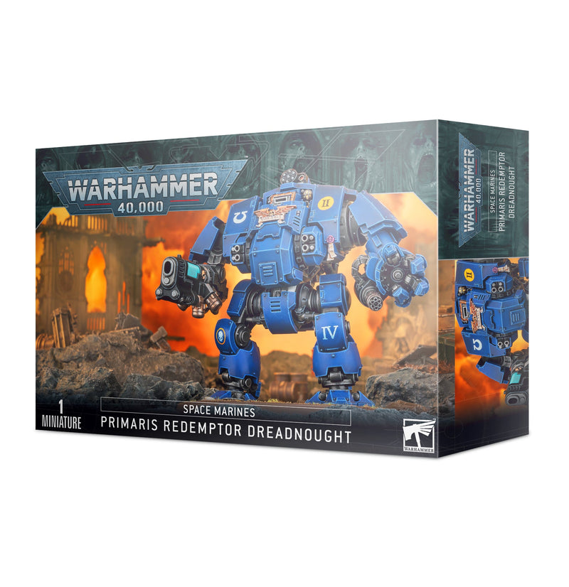 Warhammer 40,000: Space Marines Primaris Redemptor Dreadnought - Super Retro