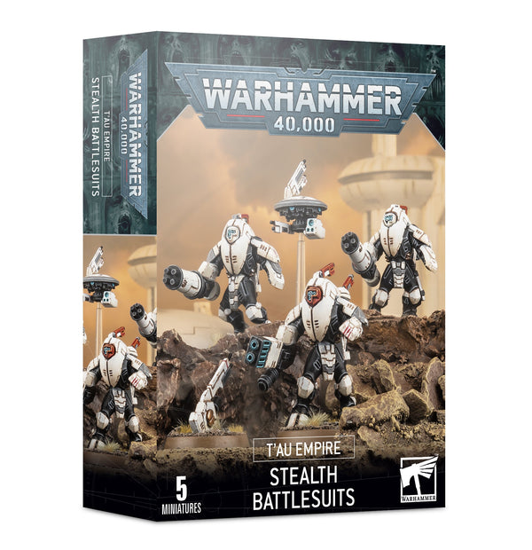 Warhammer 40,000: T'au Empire Stealth Battlesuits - Super Retro