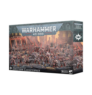 Warhammer 40,000: World Eaters Battleforce Gorestorm Slaughterpack - Super Retro
