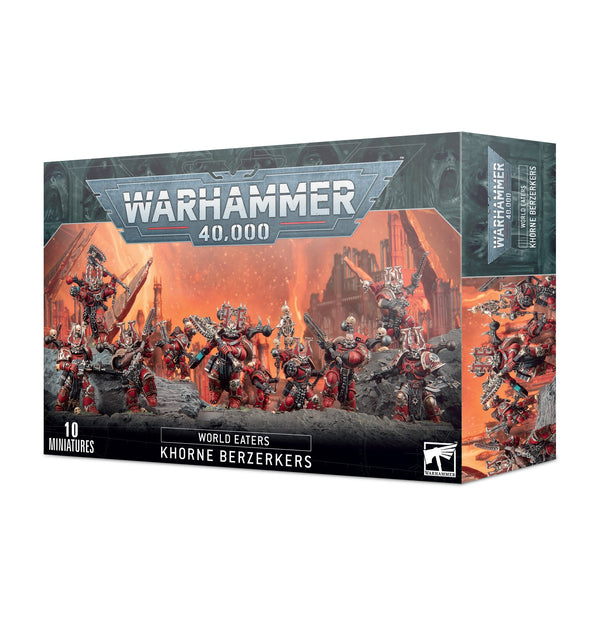 Warhammer 40,000: World Eaters Khorne Berzerkers - Super Retro