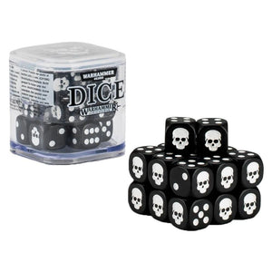 Warhammer Dice Cube - Black - Super Retro