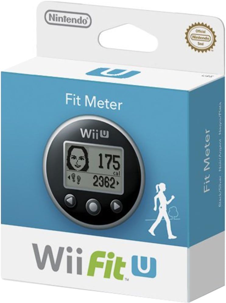 Wii Fit U Fit Meter (Black) - Super Retro