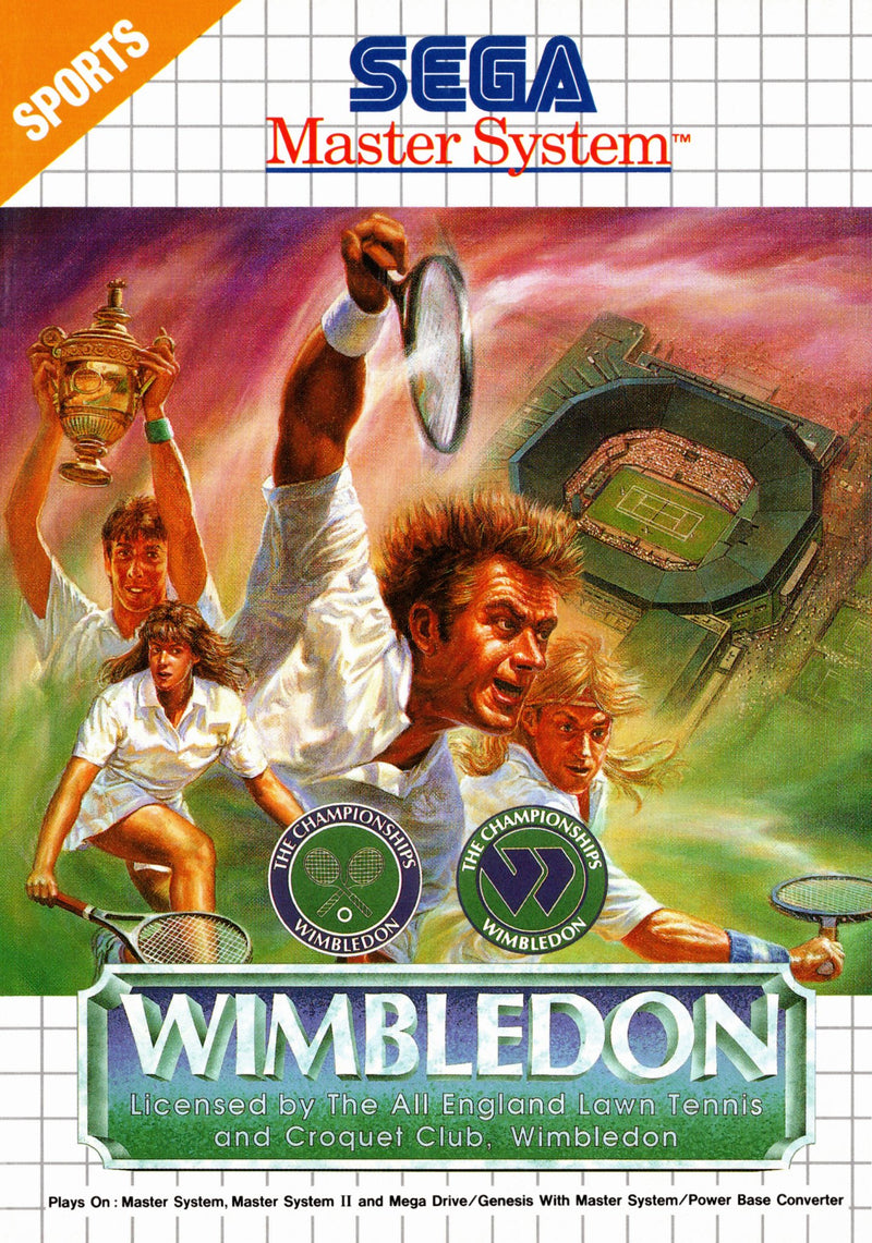 Jeu SEGA MASTER SYSTEM WIMBLEDON Jeu SEGA MASTER SYSTEM WIMBLEDON
