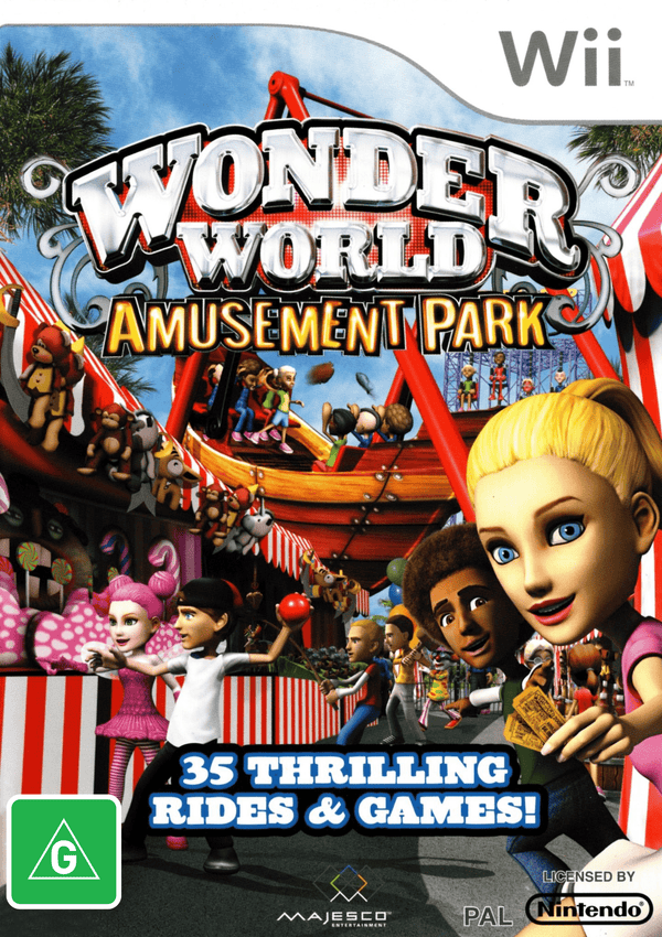 Wonder World Amusement Park - Wii - Super Retro