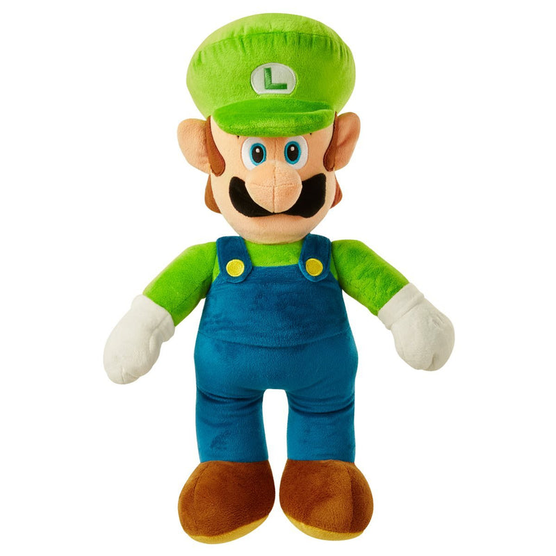 World of Nintendo Luigi Jumbo Plush - Super Retro