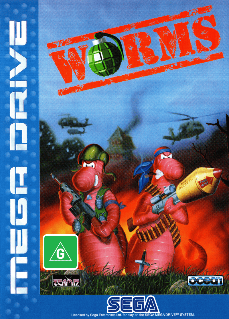 Worms - Mega Drive - Super Retro