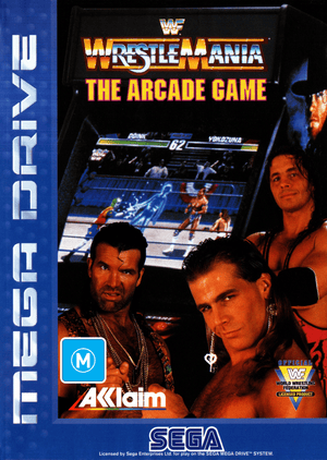 WWF WrestleMania: The Arcade Game - Mega Drive - Super Retro