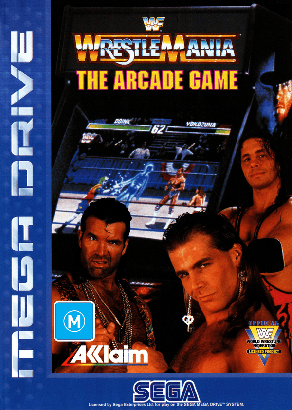 WWF WrestleMania: The Arcade Game - Mega Drive - Super Retro