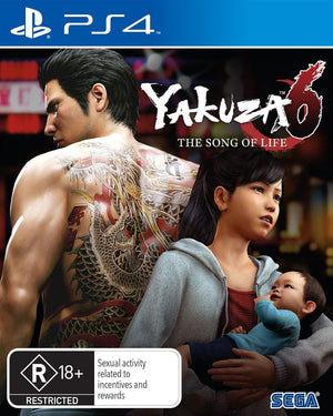Yakuza 6: The Song of Life - PS4 - Super Retro