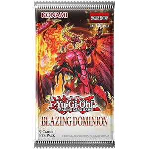 Yu - Gi - Oh! TCG Blazing Dominion Booster Pack - Super Retro
