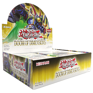 Yu - Gi - Oh! TCG Doom of Dimensions Booster Box - Super Retro