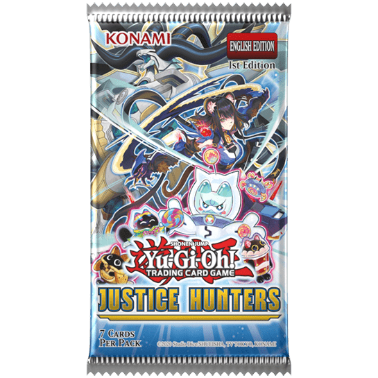 Yu - Gi - Oh! TCG Justice Hunters Booster Pack - Super Retro