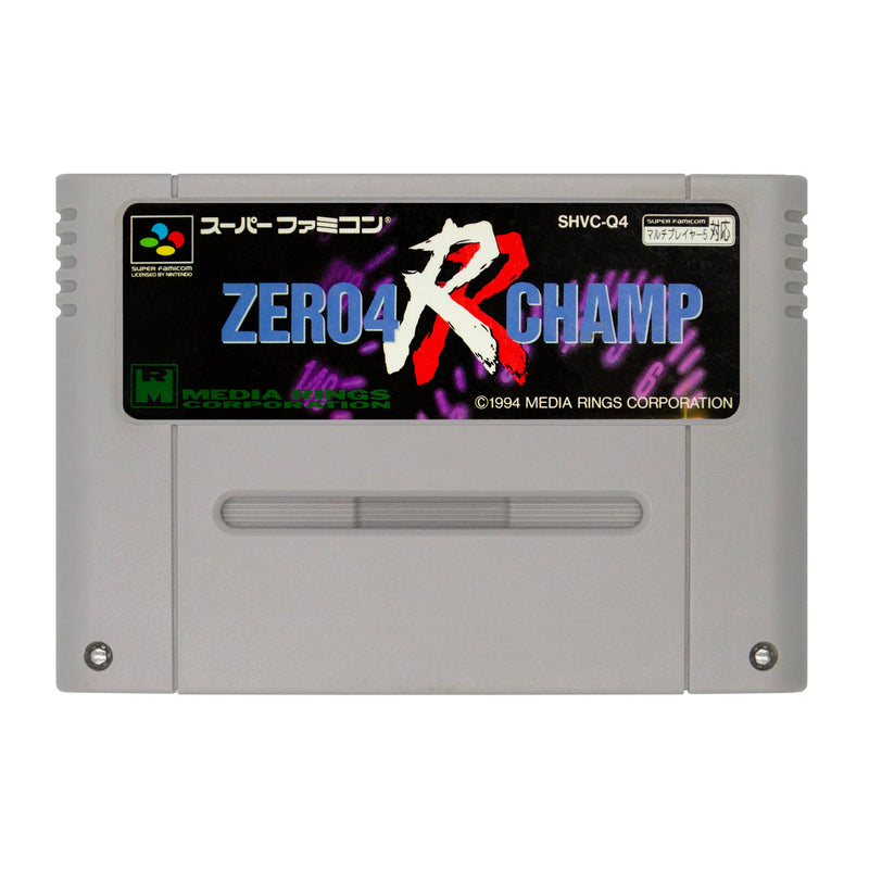 Zero 4 Champ RR - Super Famicom - Super Retro