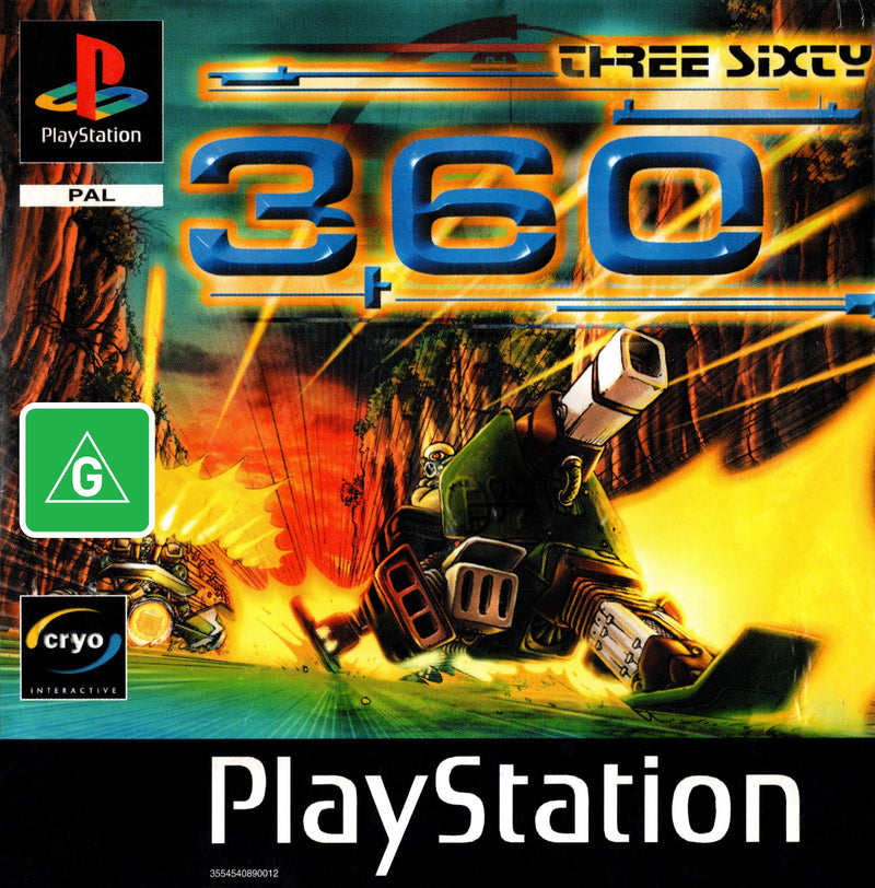 360 Three Sixty - PS1 - Super Retro