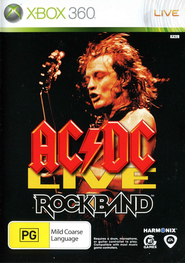 ACDC Live Rockband - Xbox 360 - Super Retro