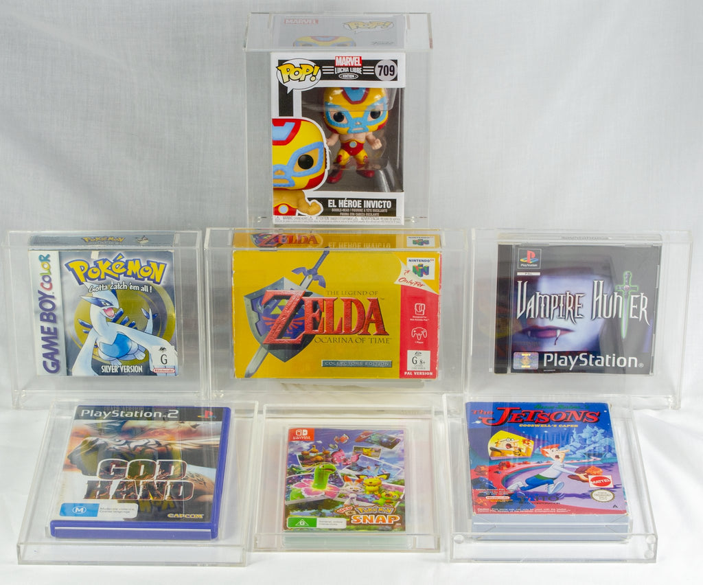 Acrylic Display Case - Super Retro - Merchandise