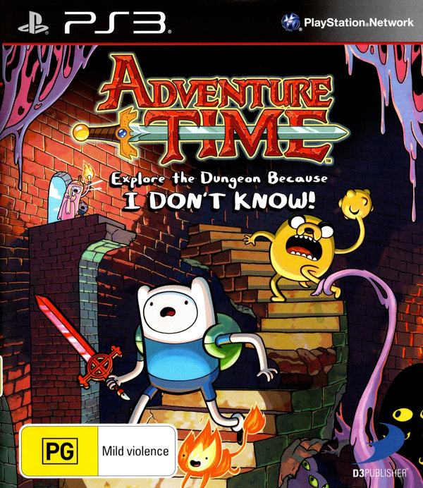 Adventure Time Explore The Dungeon Because I Don't Know! - PS3 - Super Retro