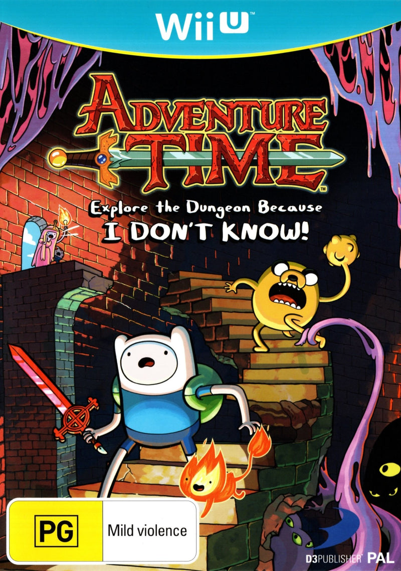 Adventure Time Explore The Dungeon Because I Don't Know! - Wii U - Super Retro