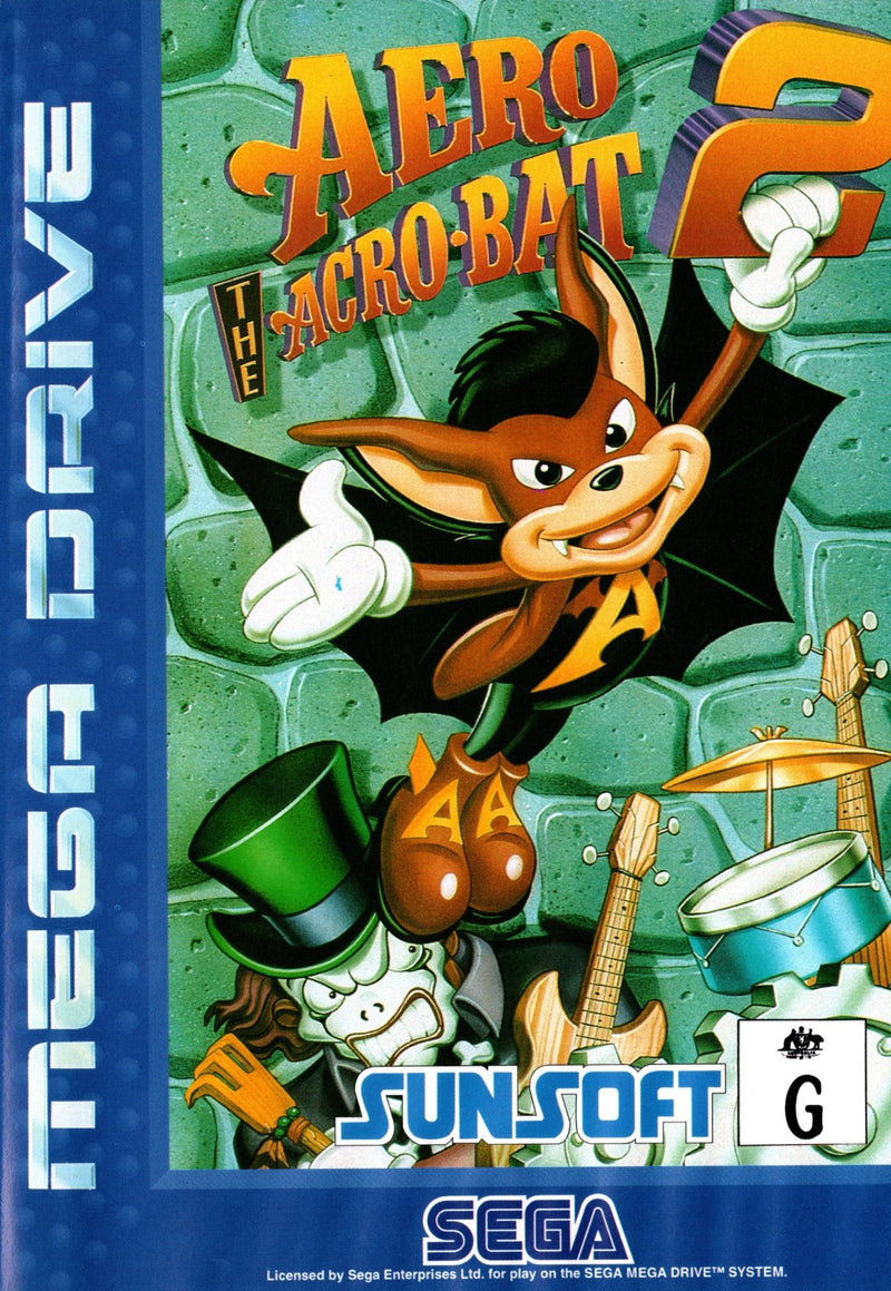 Aero The Acro-Bat 2 - Mega Drive - Super Retro