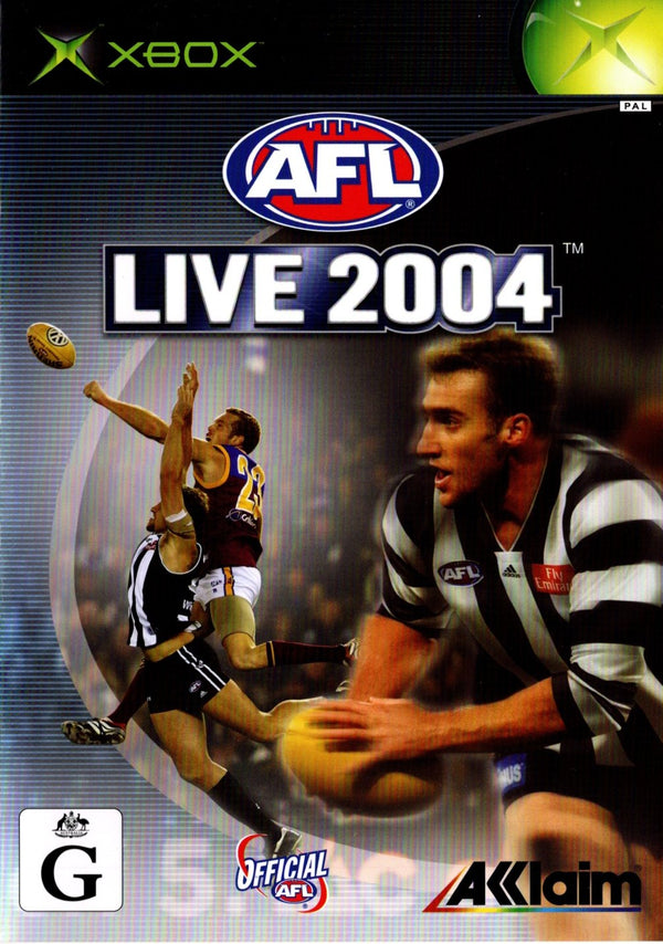 AFL Live 2004 - Xbox - Super Retro