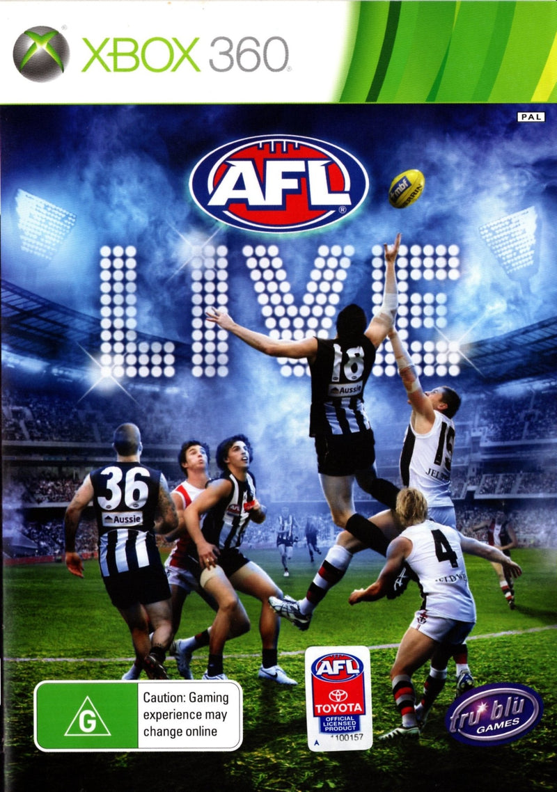 AFL Live - Xbox 360 - Super Retro