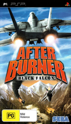 After Burner: Black Falcon - PSP - Super Retro