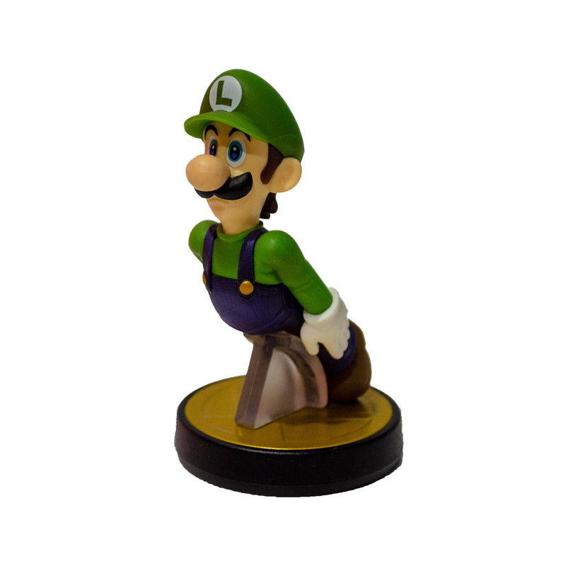 Amiibo - Luigi (Super Smash Bros.) (Unboxed) - Super Retro - Amiibo