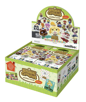 Animal Crossing Amiibo Cards Series 1 Box - Super Retro