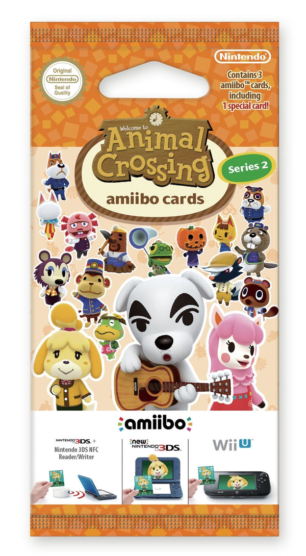 Animal Crossing Amiibo Cards Series 2 - Super Retro