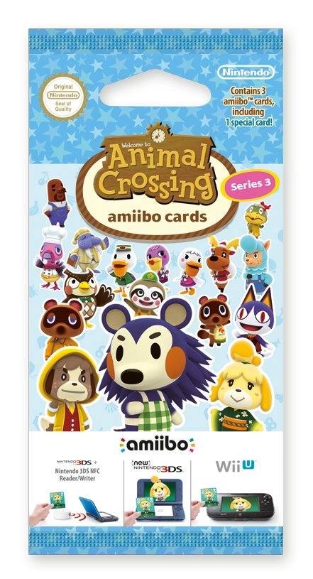 Animal Crossing Amiibo Cards Series 3 - Super Retro