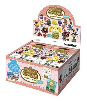 Animal Crossing Amiibo Cards Series 4 Box - Super Retro