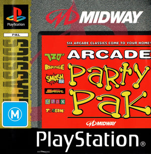 Arcade Party Pak - PS1 - Super Retro