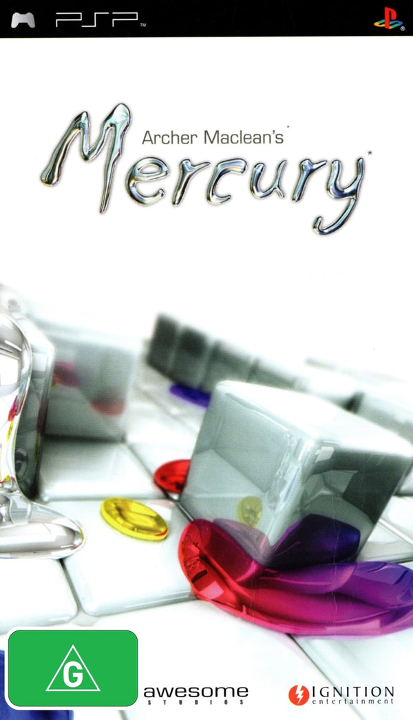 Archer Maclean's Mercury - PSP - Super Retro