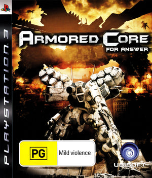 Armored Core: For Answer - PS3 - Super Retro